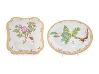 Two Royal Copenhagen Flora Danica Porcelain Serving Dishes