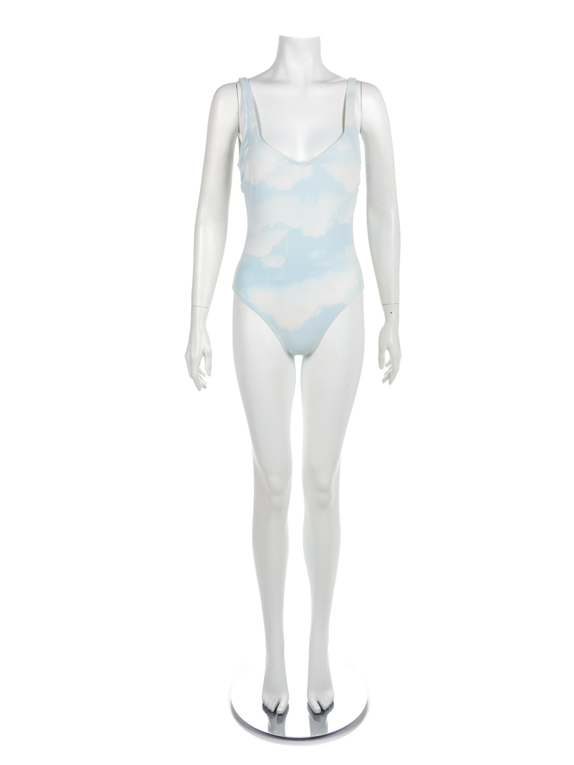 Moschino 'Cloud' Swimsuit and Wrap, 1990-2000s