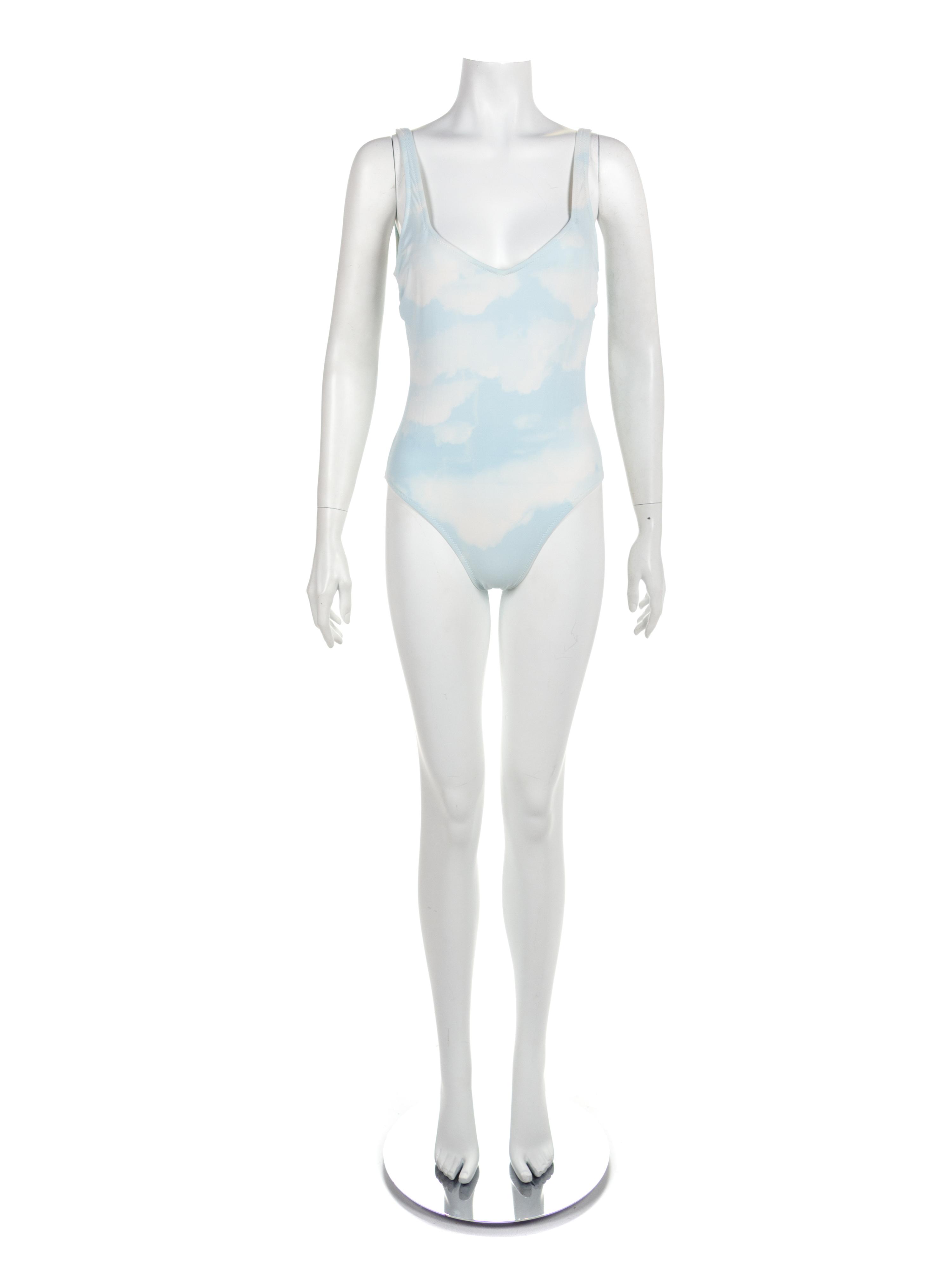 Moschino 'Cloud' Swimsuit and Wrap, 1990-2000s