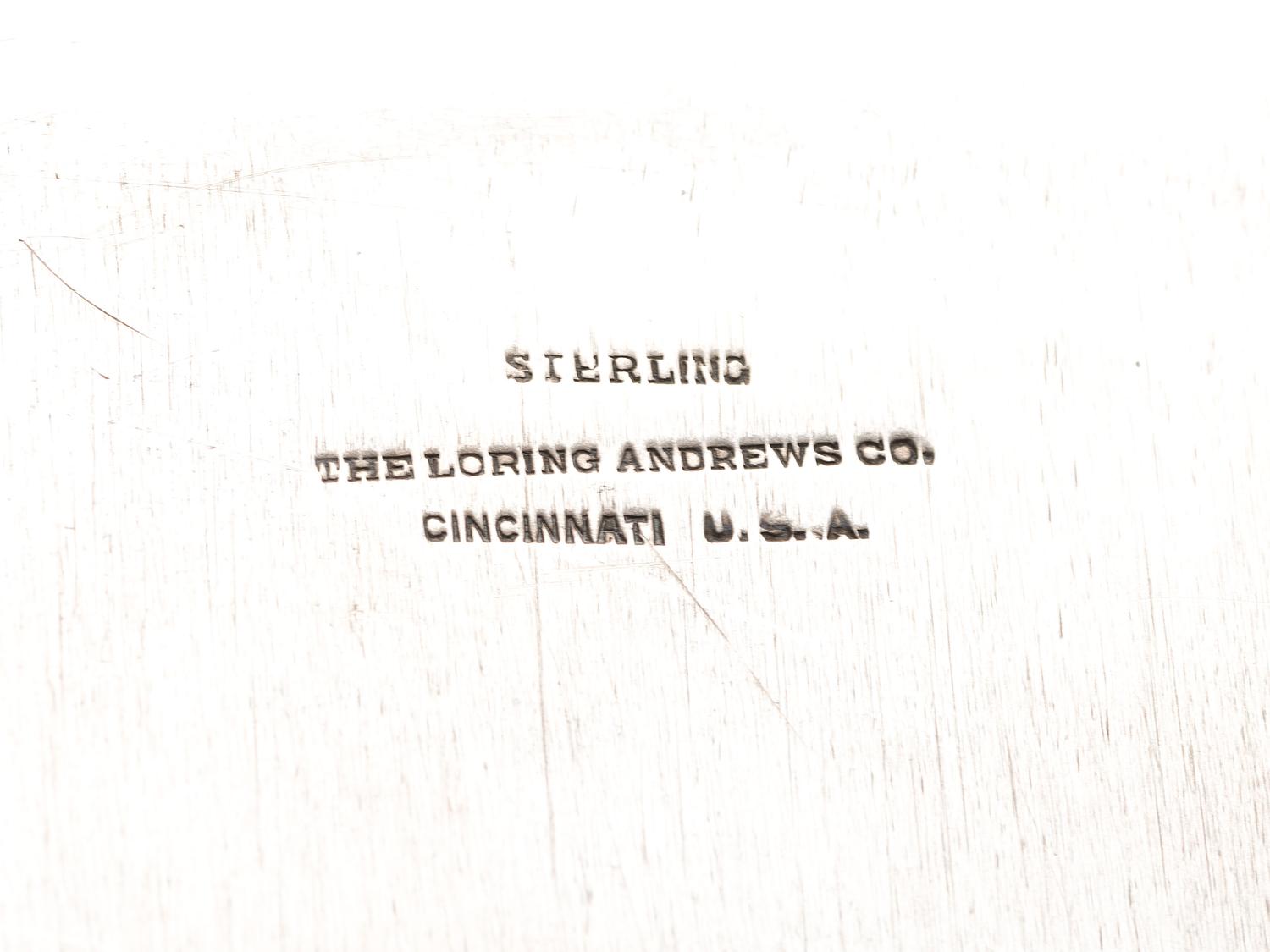 An American Silver Serving Bowl