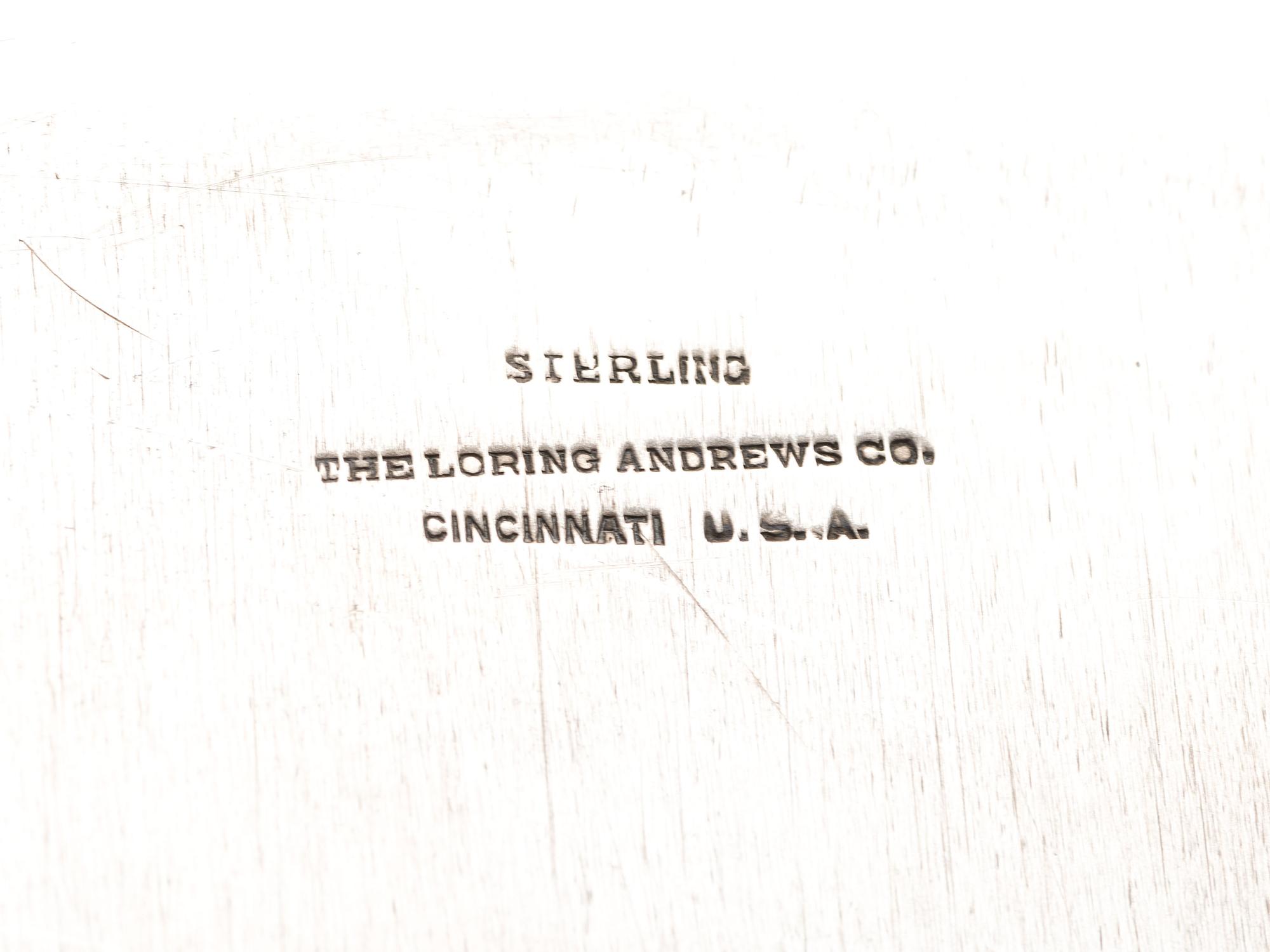 An American Silver Serving Bowl