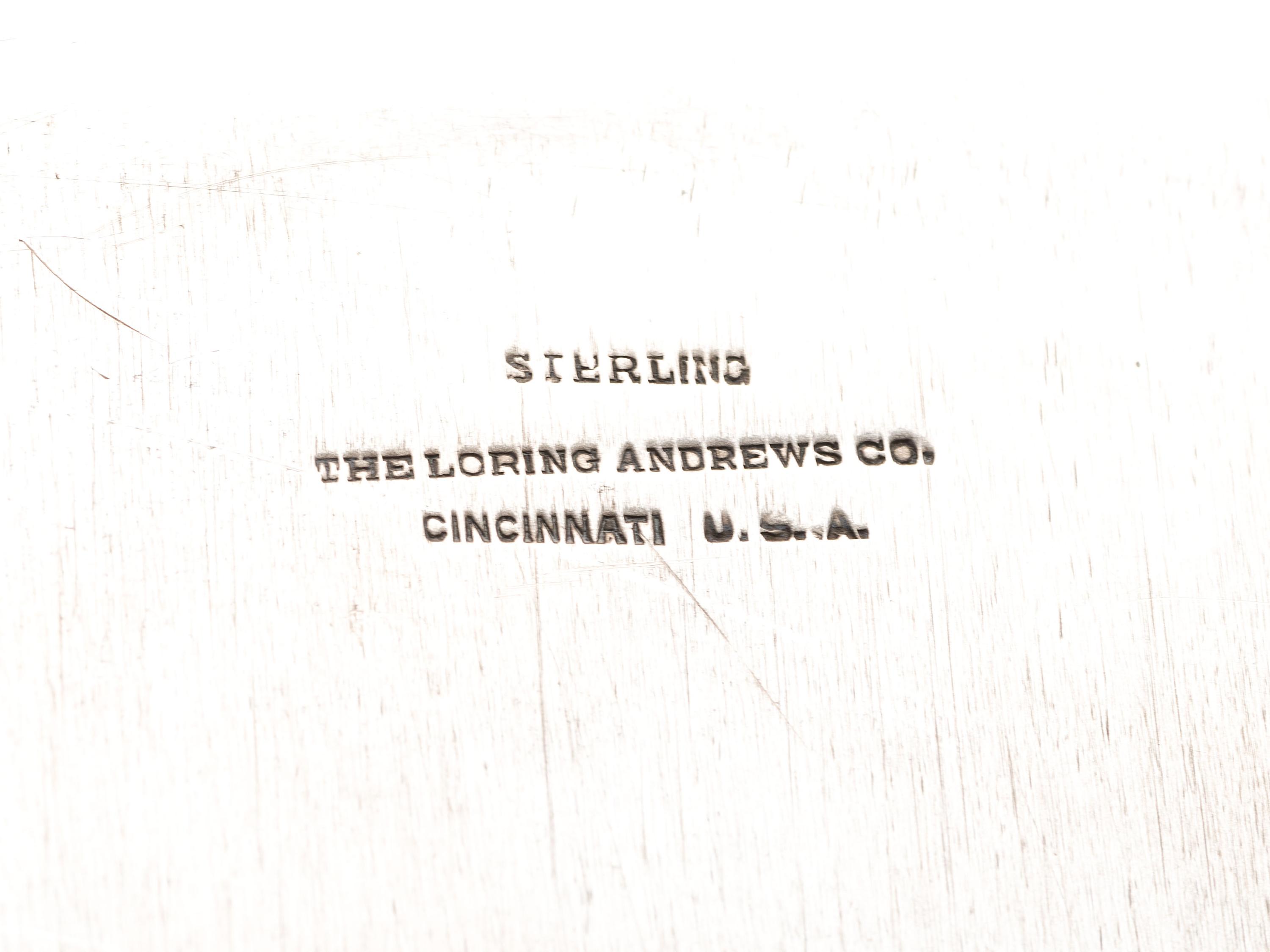 An American Silver Serving Bowl