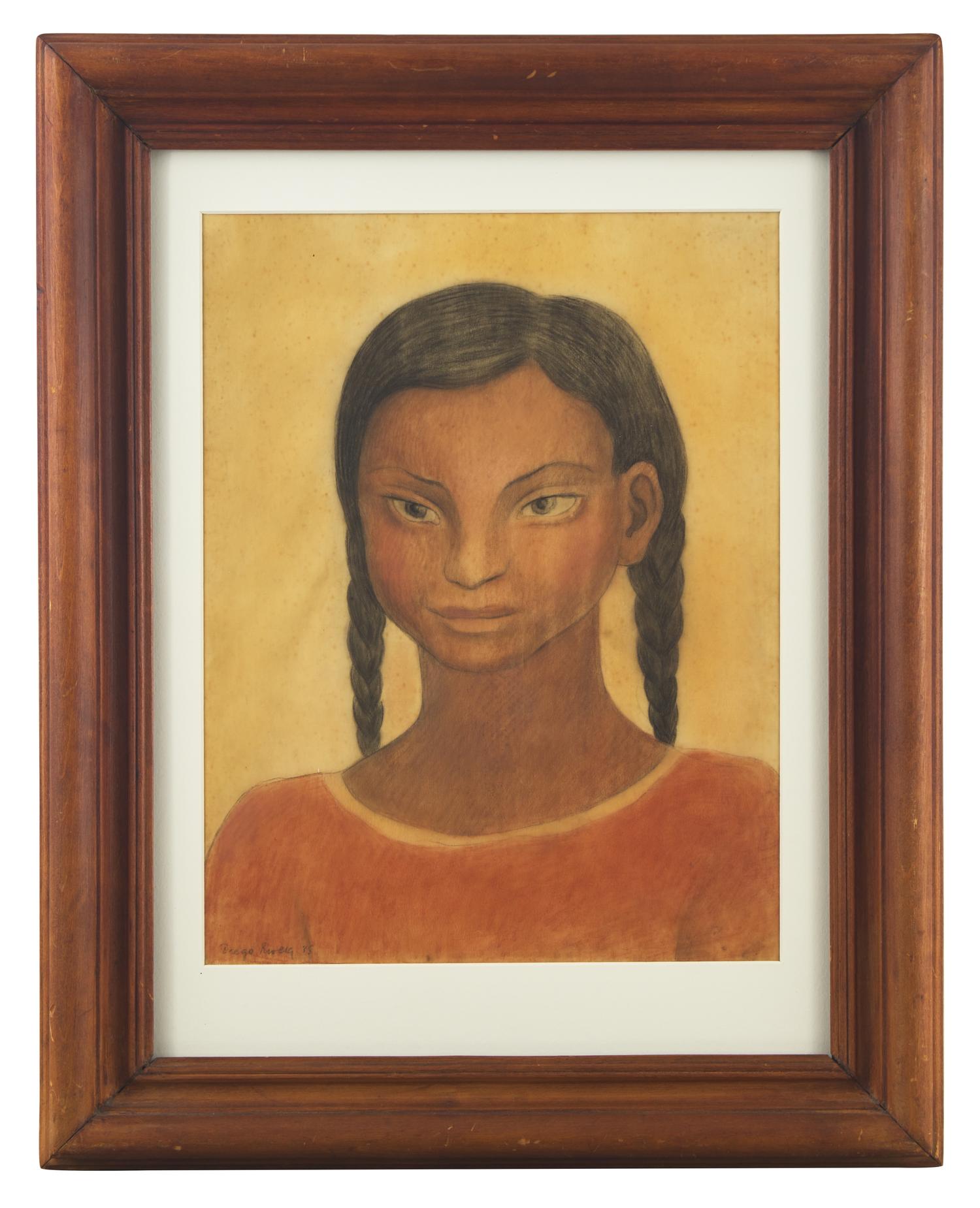 Muchacha con Trenzas (Girl with Braids) , 1935