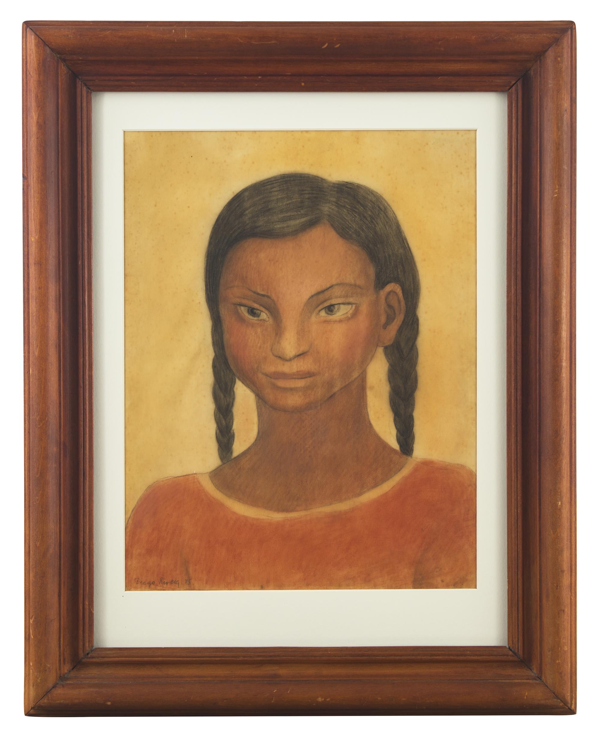 Muchacha con Trenzas (Girl with Braids) , 1935