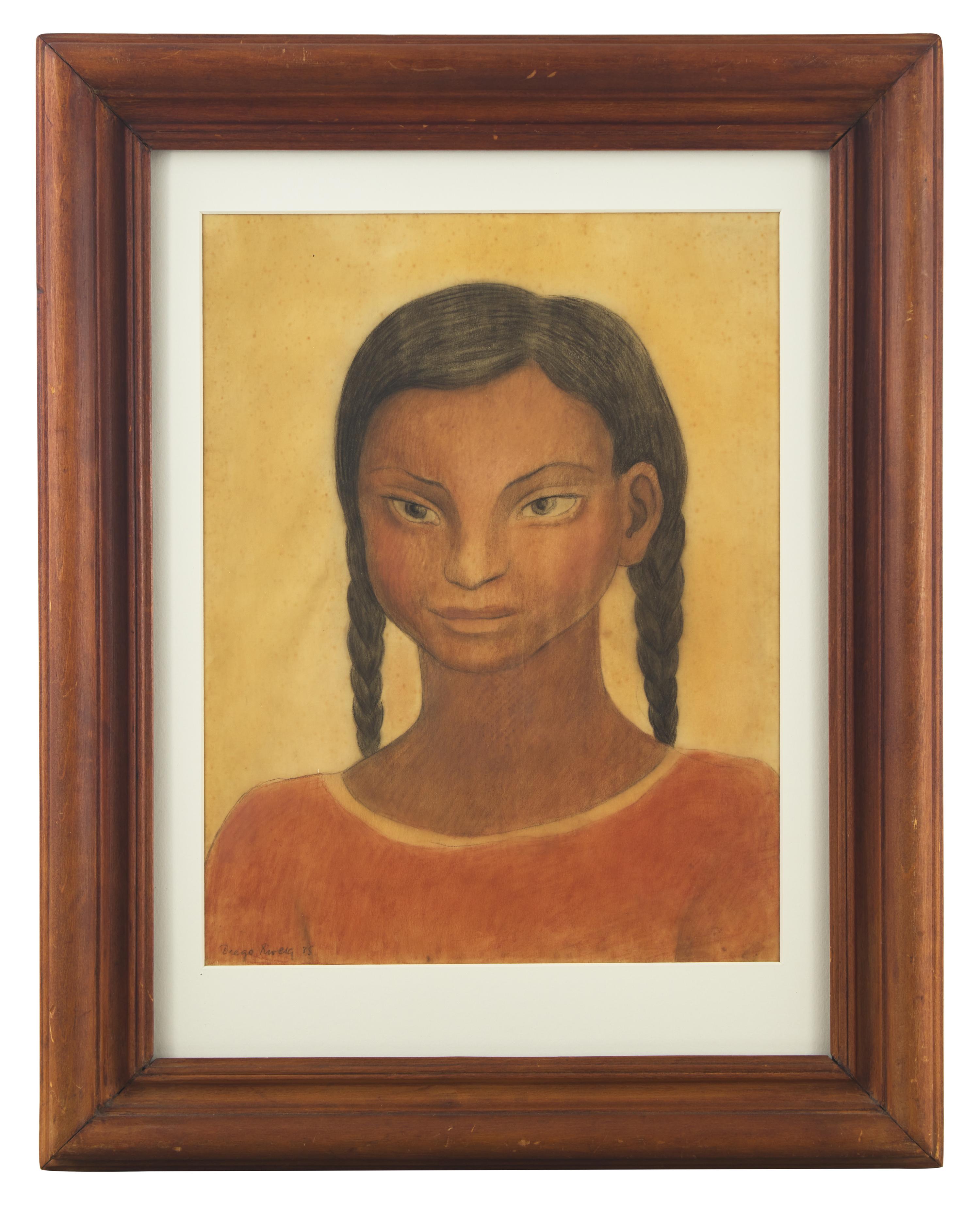 Muchacha con Trenzas (Girl with Braids) , 1935