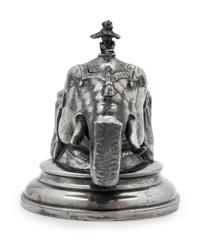 An English Silver-Plate Zoomorphic Ink Well