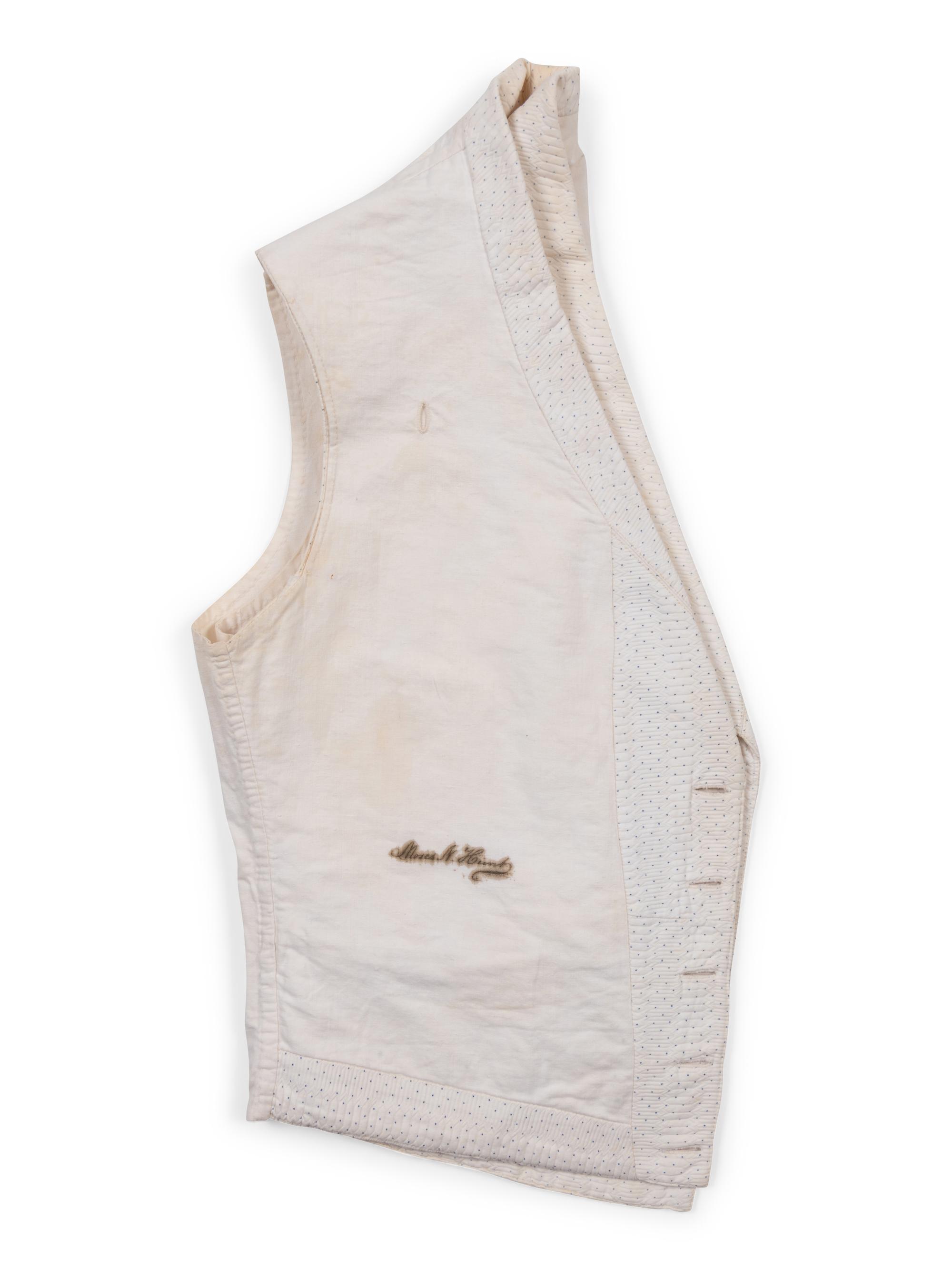 Three Men's 19th Century Waistcoats/Vests, 1850-70