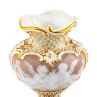 A Meissen Pâte-sur-Pâte Porcelain Vase