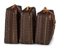 Three Louis Vuitton Satellite Travel Bags
