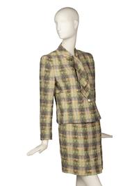 CHANEL, BOUCLÉ TWEED SKIRT SUIT