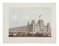 [CHICAGO]. KURZ, Louis (1834-1921). A group of 33 prints from Chicago Illustrated depicting pre-fire Chicago. Chicago: Jevne & Almini, 1866