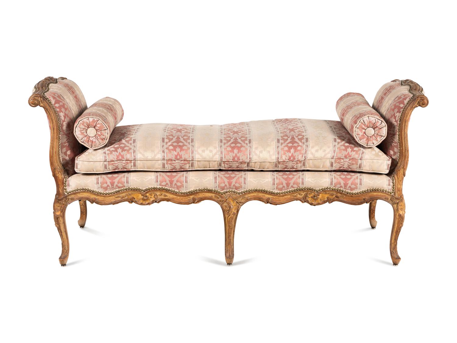 A Louis XV Painted Daybed