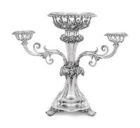 An English Silver-Plate Épergne