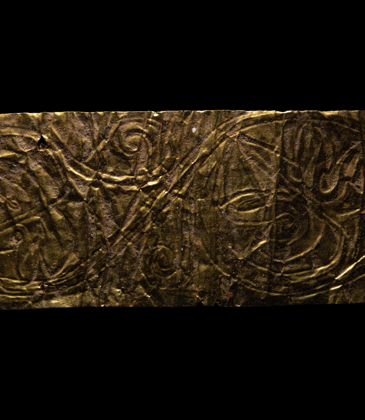 A Greek Gold Diadem with Inscription