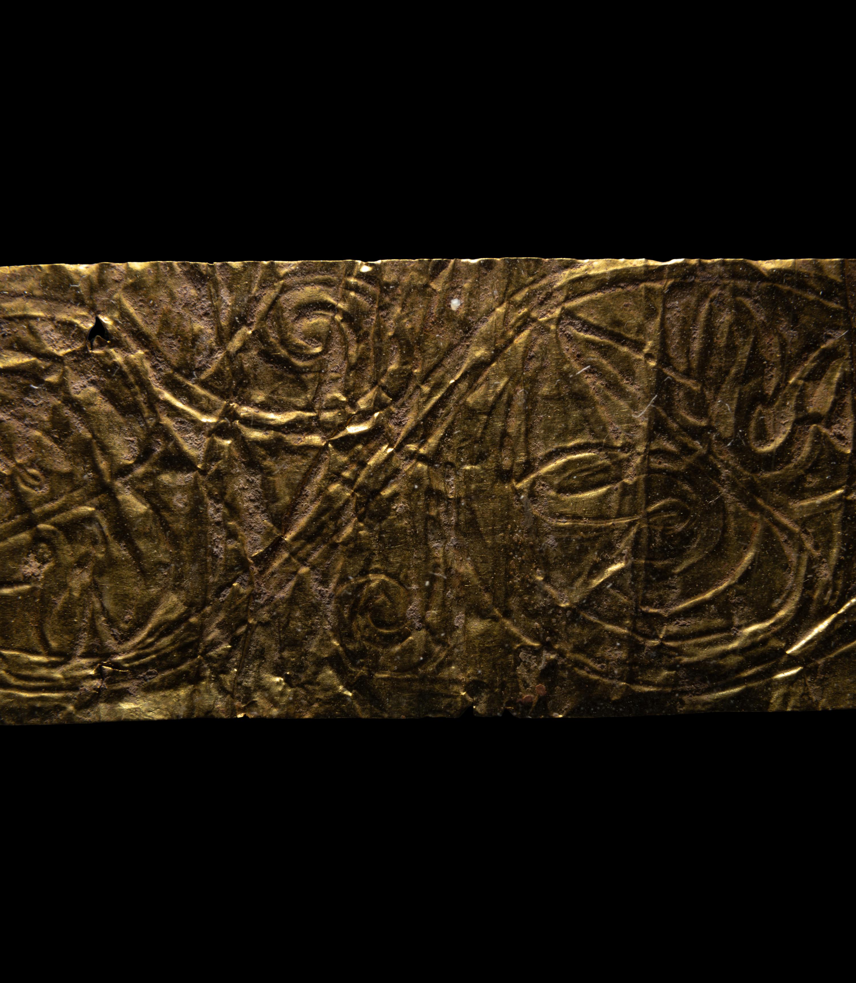 A Greek Gold Diadem with Inscription