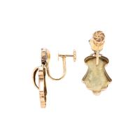 VICTORIAN, COLLECTION OF YELLOW GOLD AND BLACK ENAMEL JEWELRY
