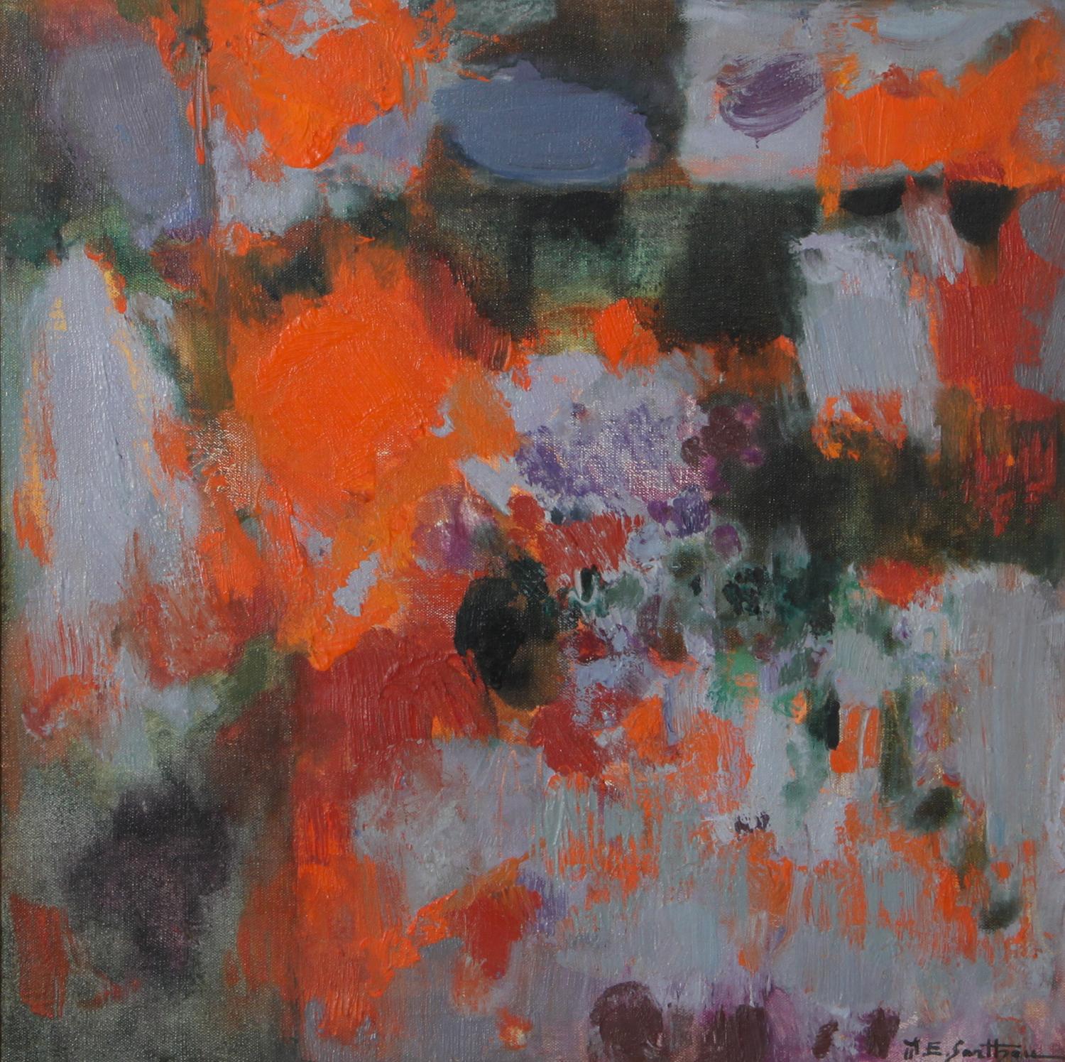 Maurice Sarthou, (French, 1911-2000), Coucher de Soleil sur e'Lans
