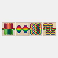 La Longue Marche (four prints), 1974-1975