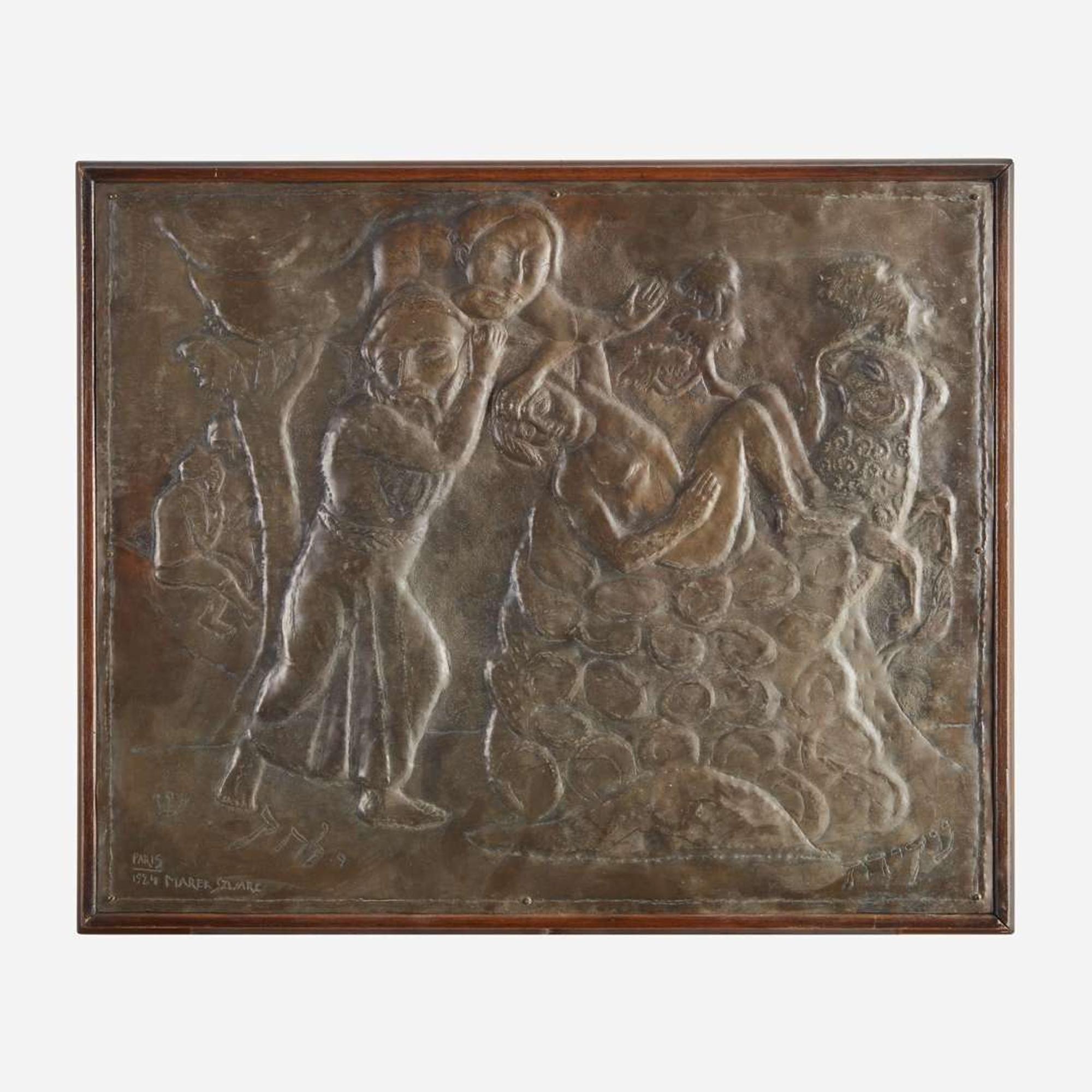 Marek Szwarc (Polish/French, 1892-1958) Sacrifice (The Binding of Isaac)