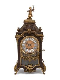 A Napoleon III Gilt Bronze Mounted Boulle Marquetry Bracket Clock