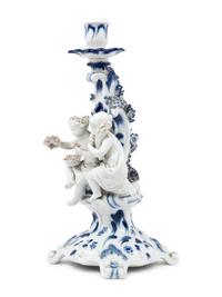 A Meissen Porcelain Candelabrum Base