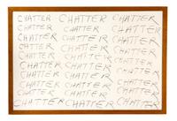 Jonathan Borofsky, (American, b. 1942), Chattering Man Looking at Art, 1982-83