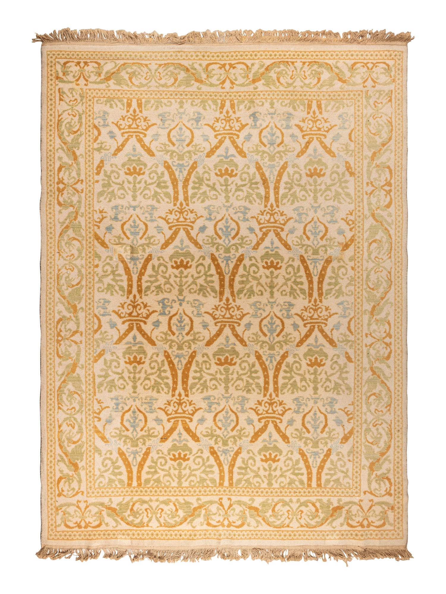 A Savonnerie Style Wool Rug