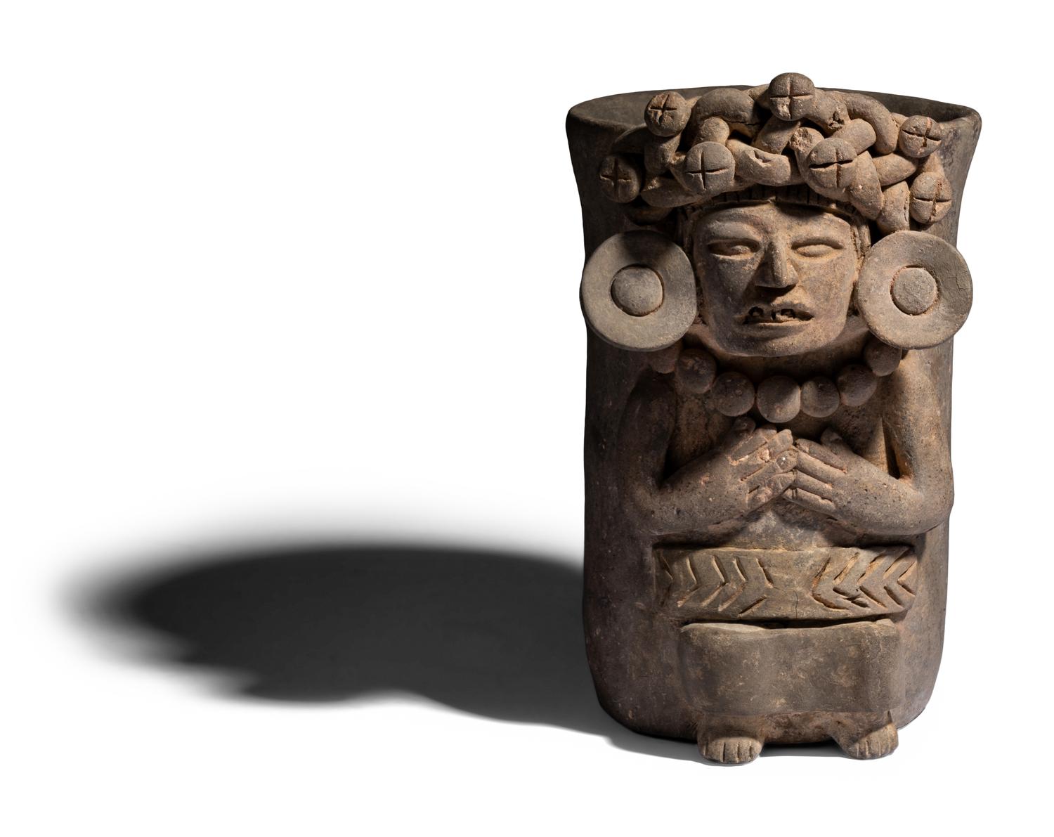 A Zapotec Funerary Urn