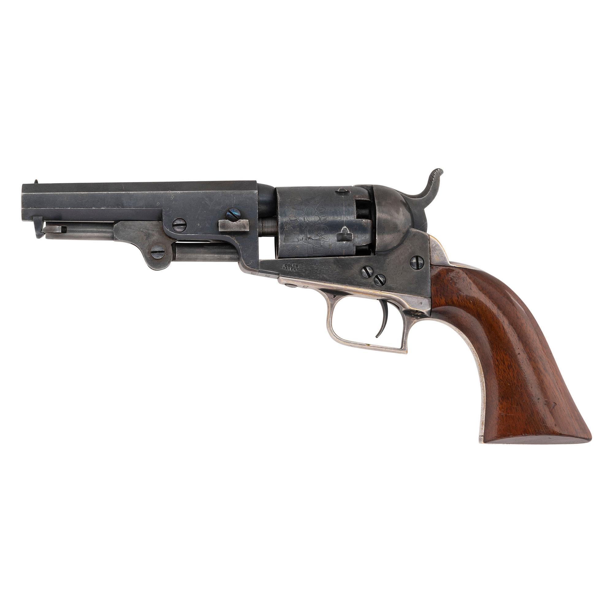 Colt Baby Dragoon with Rammer or Early Pocket Model 1849 with Square Back Triggerguard