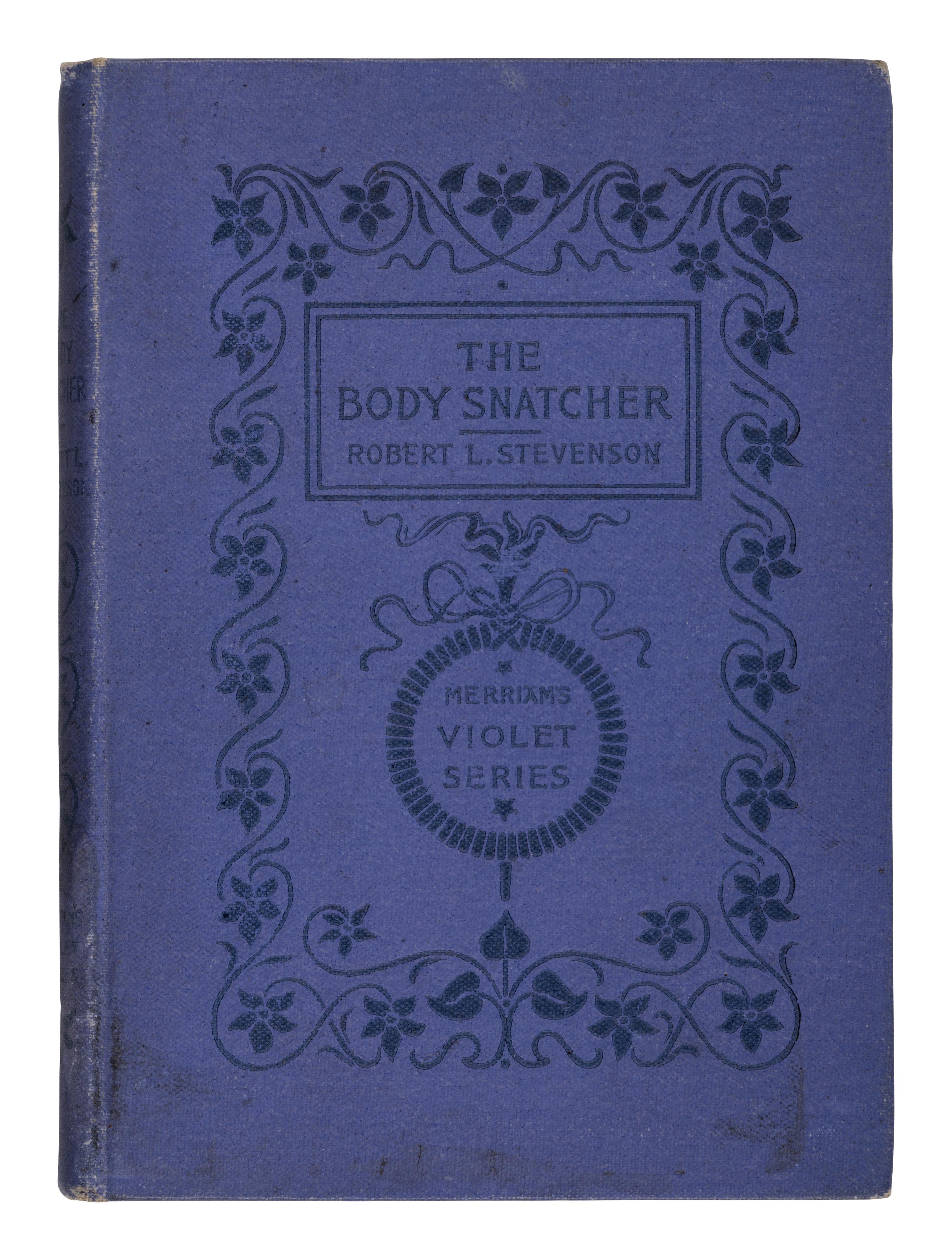 STEVENSON, Robert Louis (1850-1894). The Body Snatcher . New York: The Merriam Company, 1895.
