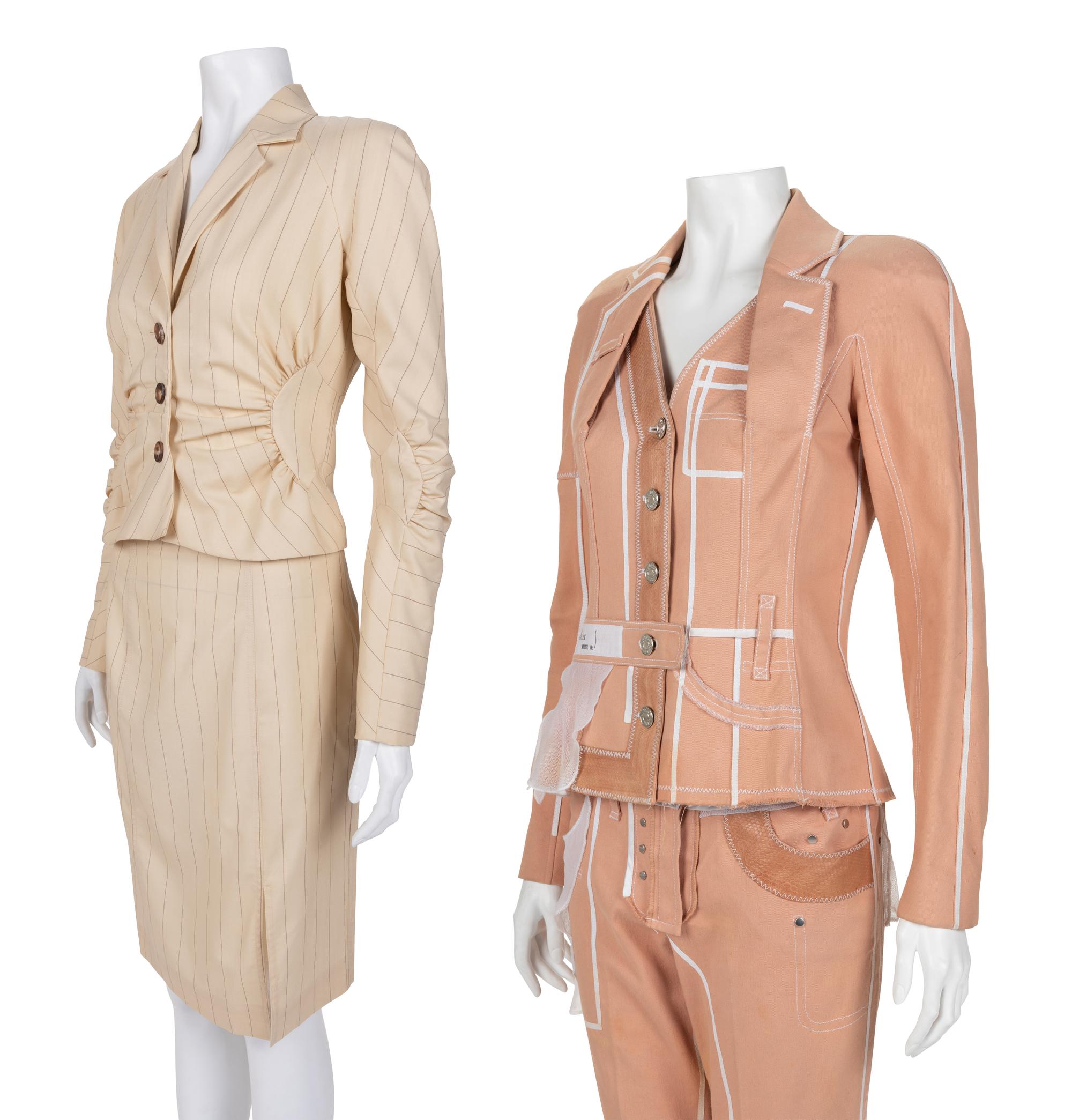 Two Christian Dior Two-Piece Ensembles, 1990-2000s
