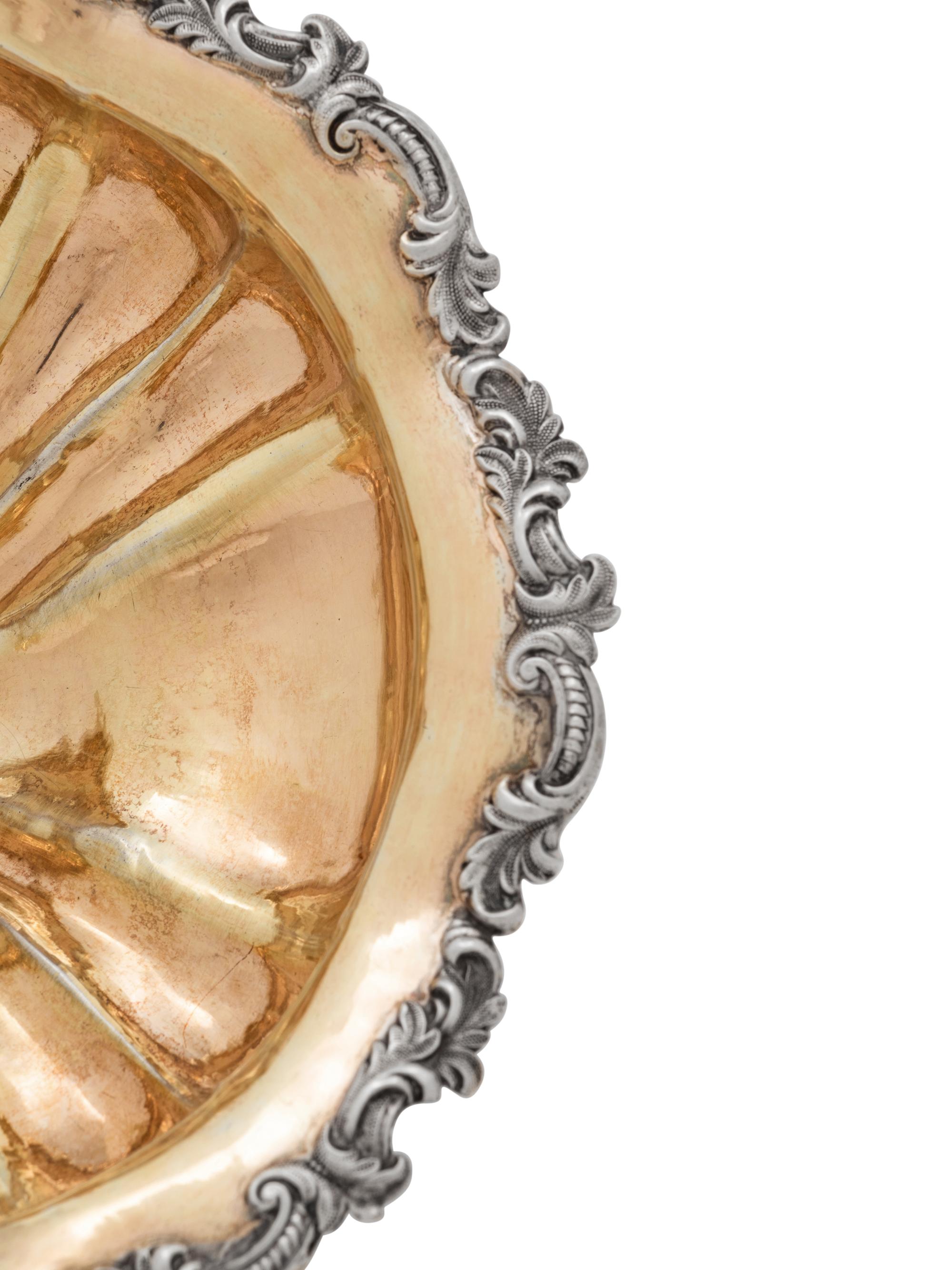 A Russian Silver Footed Bowl