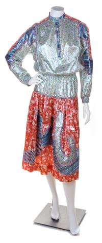 A Koos Couture Three Piece Skirt Ensemble, No size.