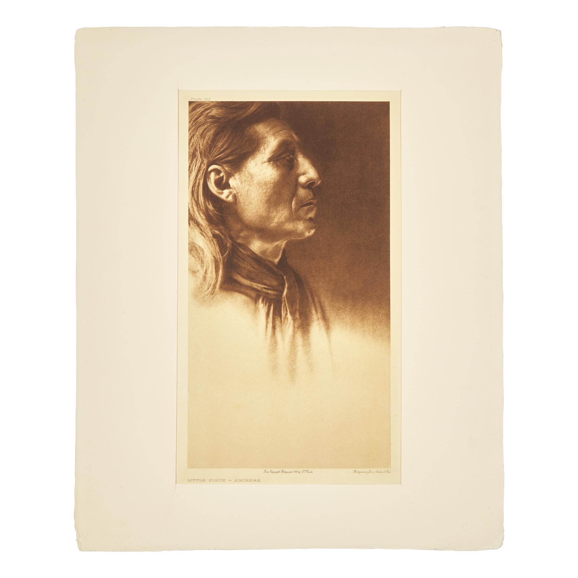 Edward Curtis (American, 1868-1952) — Little Sioux - Arikara Plate 155
