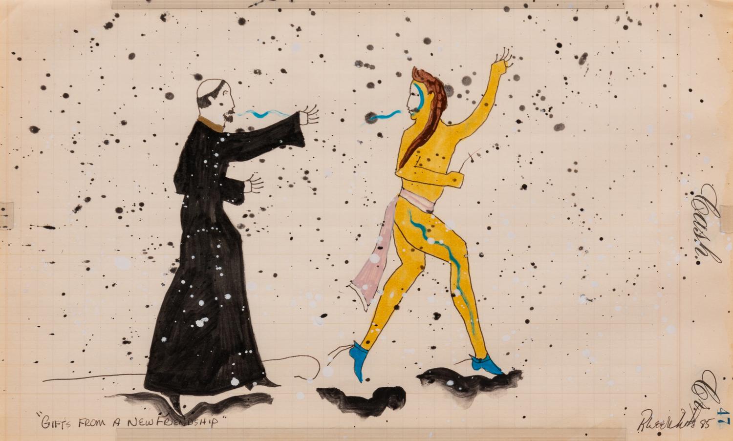 Paintings on Ledger