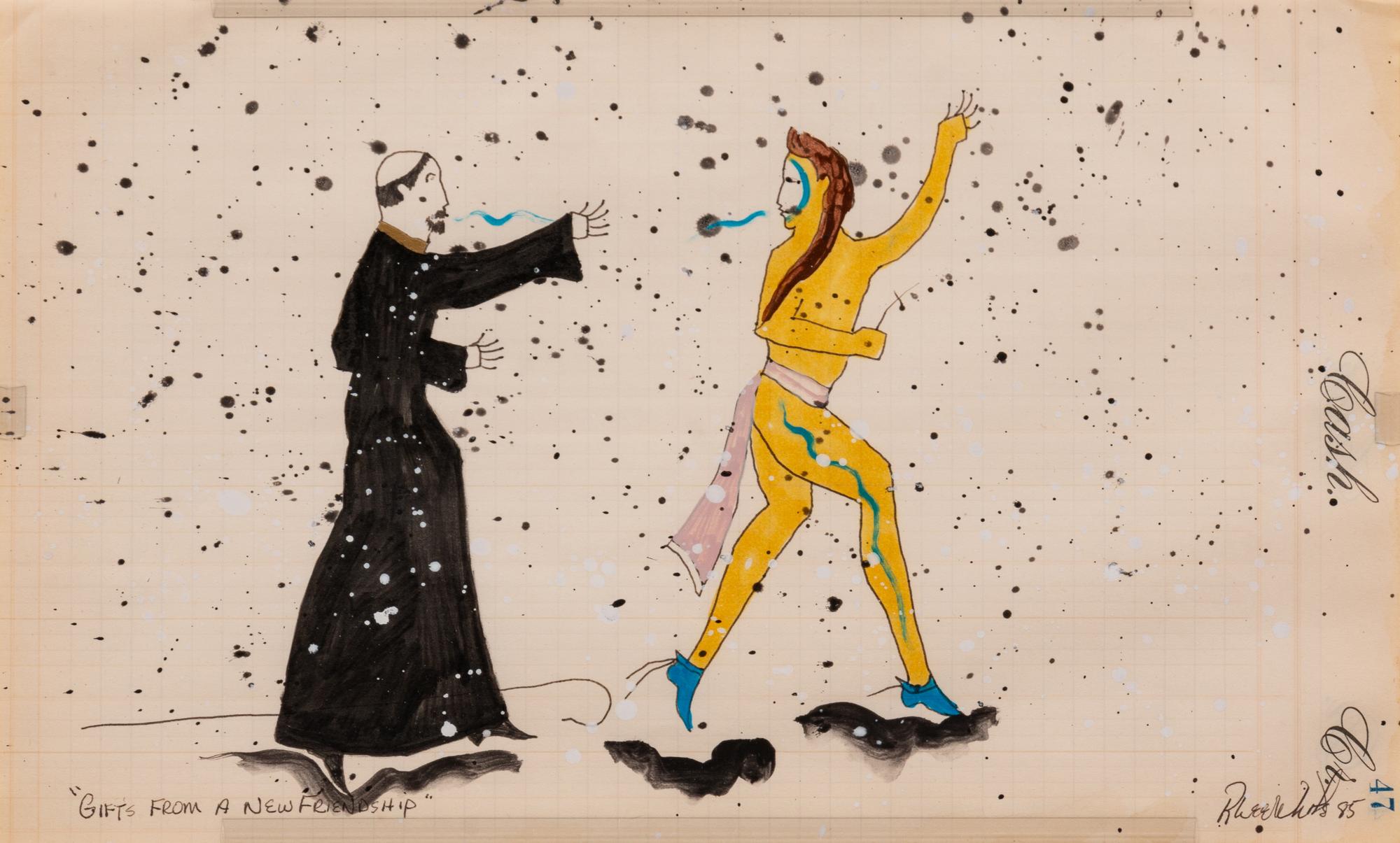 Paintings on Ledger