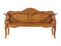 A French or Italian Provincial Pine Bench