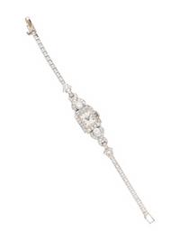 HAMILTON, PLATINUM, 14K WHITE GOLD AND DIAMOND WRISTWATCH