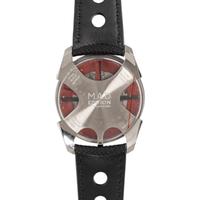 M.A.D. 1 RED BY MB & F, STAINLESS STEEL AUTOMATIC WATCH