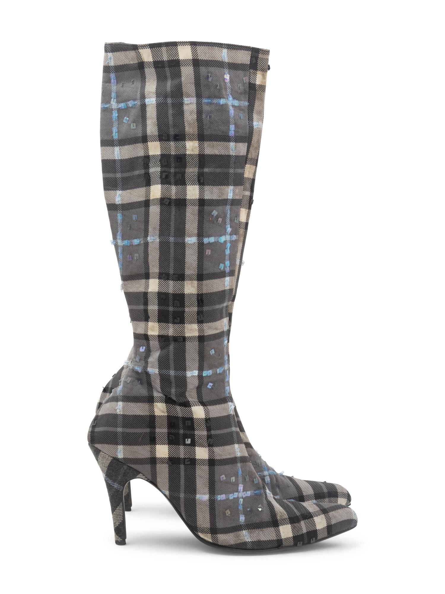Two Pairs of Boots and One Pair of Shoes, 1990-2000s