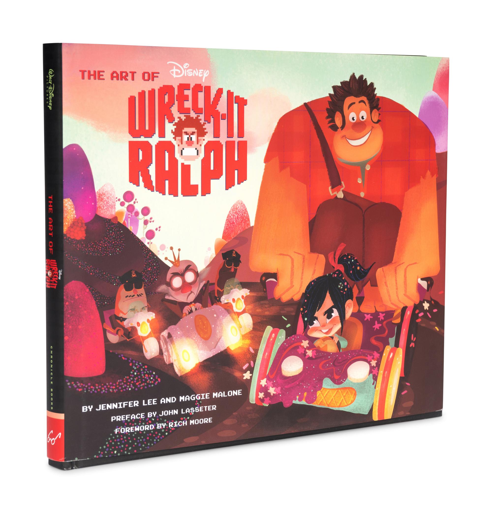 (Animation) A group of 5 art books from Disney and Pixar animated films, comprising:
