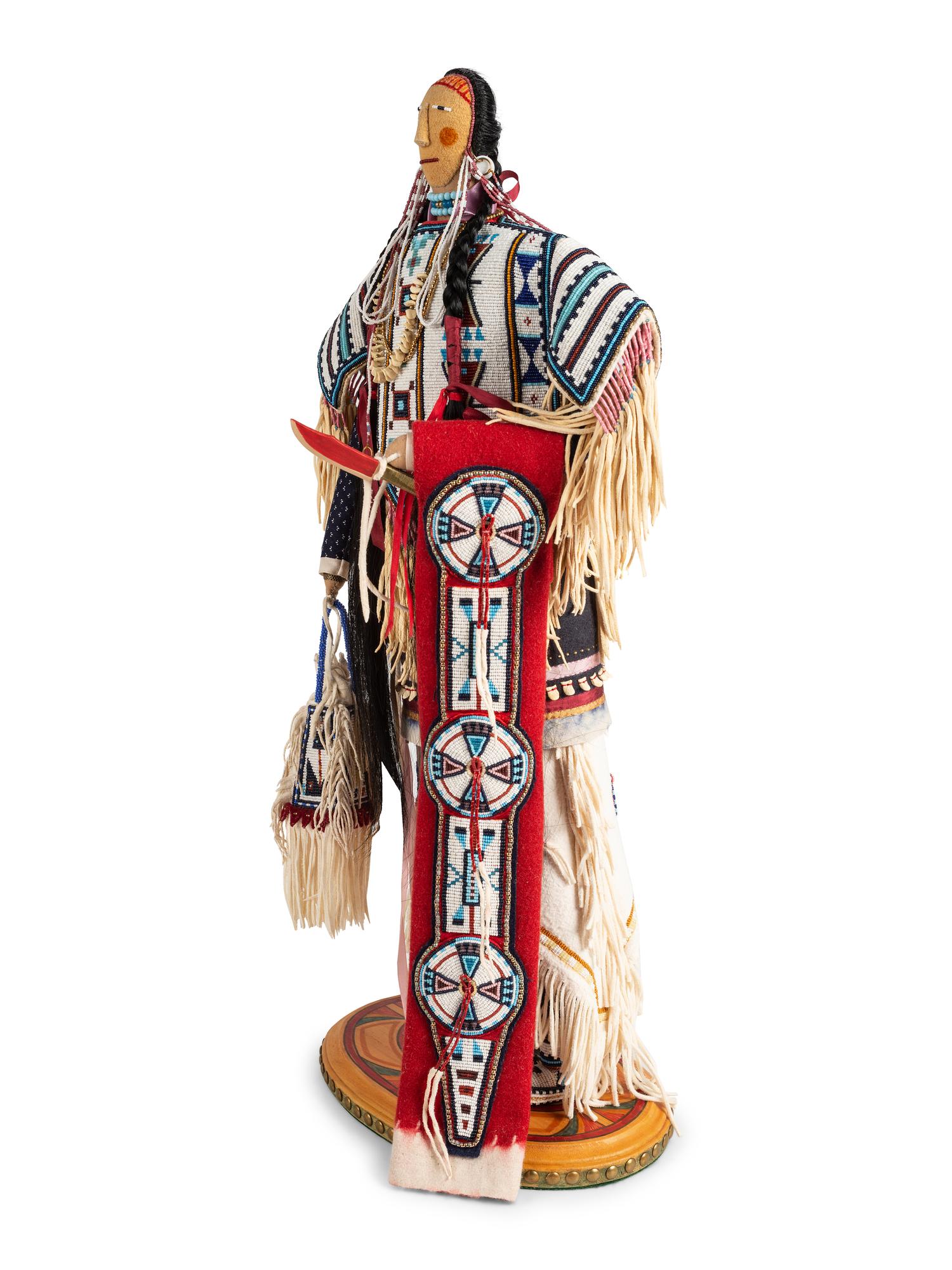 Beaded Female Figure