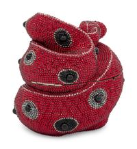 Judith Leiber Collector's Edition Red Snake Minaudière