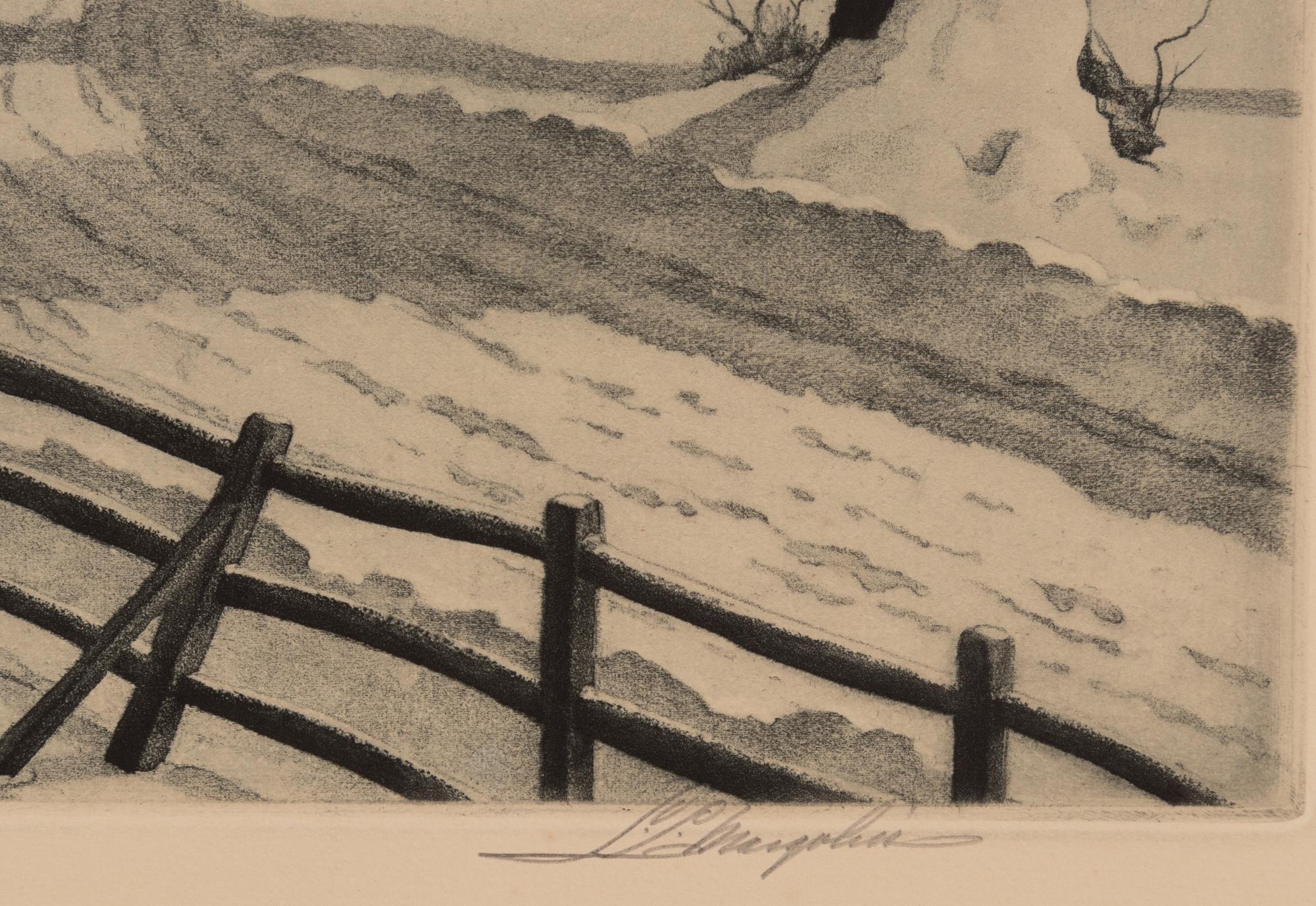 A pair of prints ( Winter Symphony; Beware of the Dog )
