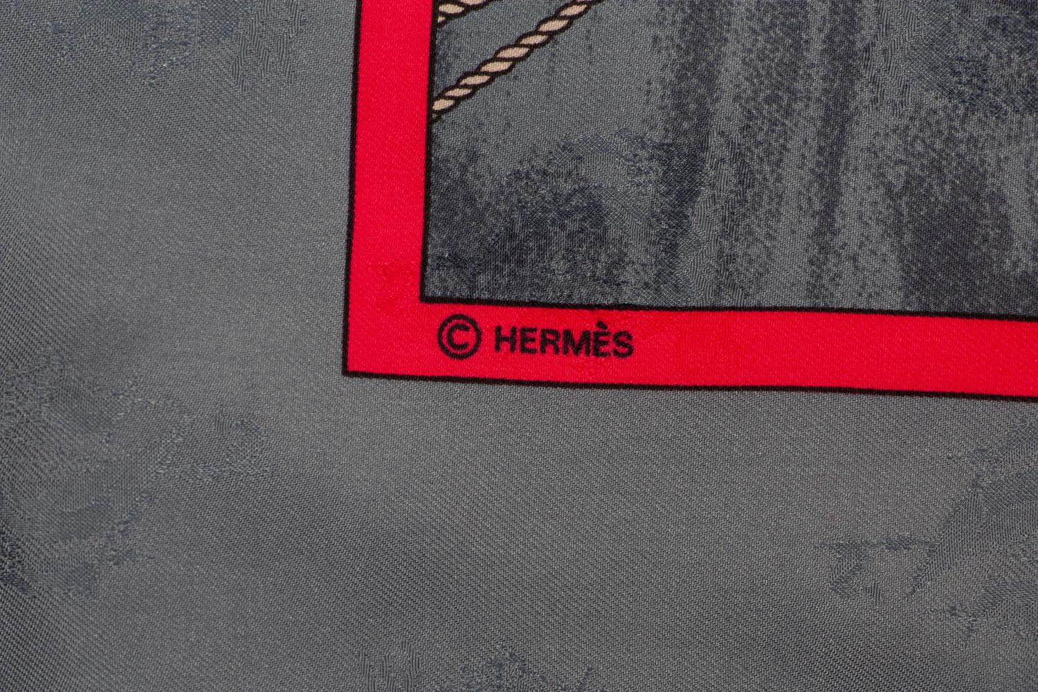 Three Hermès 90cm Silk Scarves
