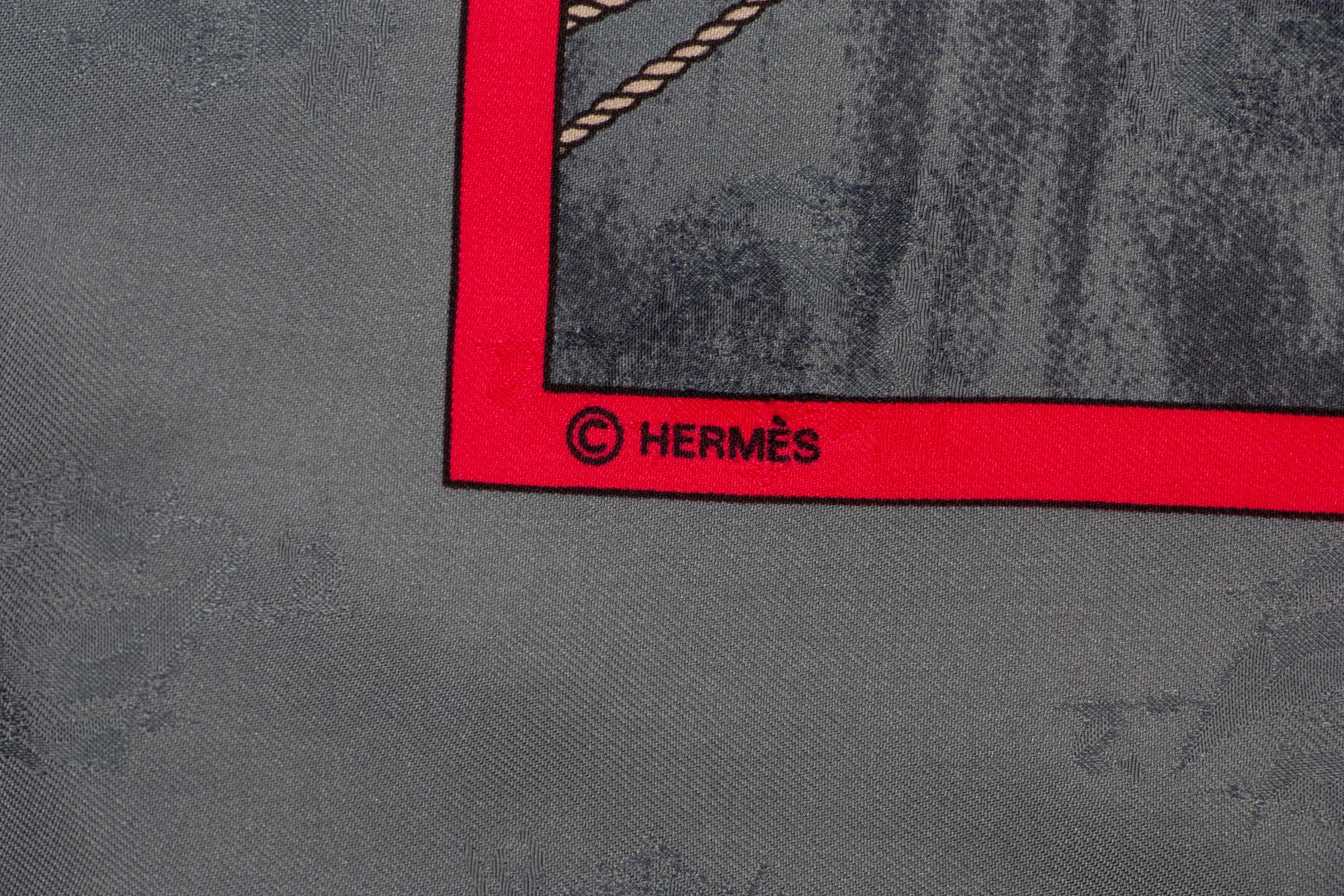 Three Hermès 90cm Silk Scarves