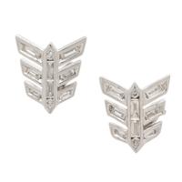 Annoushka, 'Chrysler', Diamond and White Gold Convertible Earrings