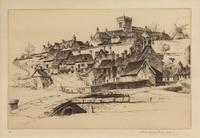 Six Framed Etchings by John Taylor Arms (American, 1887-1953)