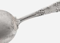 A collection of twenty-two sterling silver coffee or tea spoons, Tiffany & Co., New York, NY, circa 1872-1900