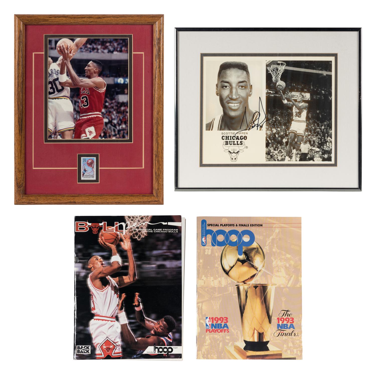 A Group of Scottie Pippen Items,